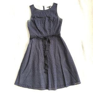 Brooks Brothers Tie-Front Poplin Dress